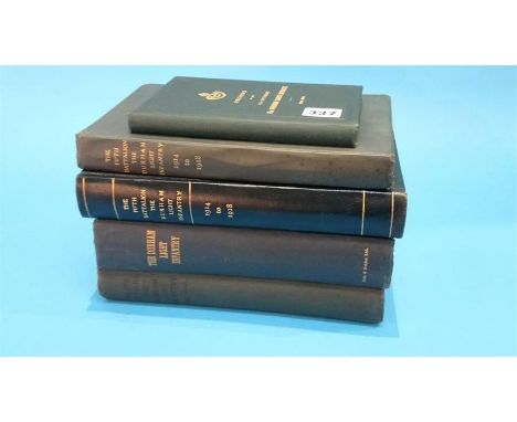 Records of the 5th Battalion, The Durham Light Infantry' and four other related volumes.