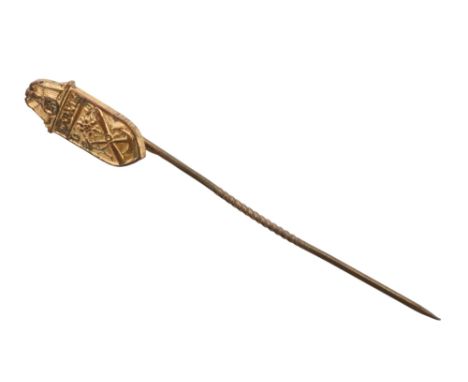 A German Third Reich Narvik Shield stick pin