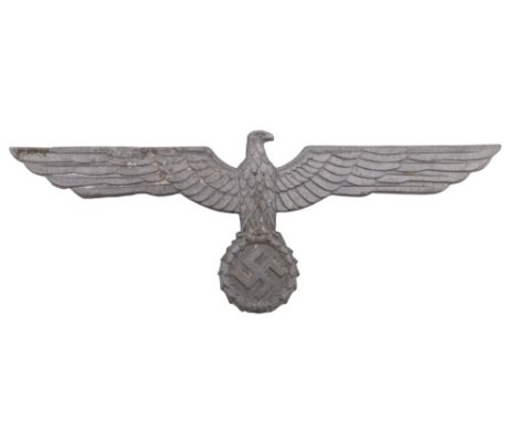 A German Third Reich army officer's tropical tunic national emblem