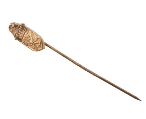 A German Third Reich Narvik Shield stick pin