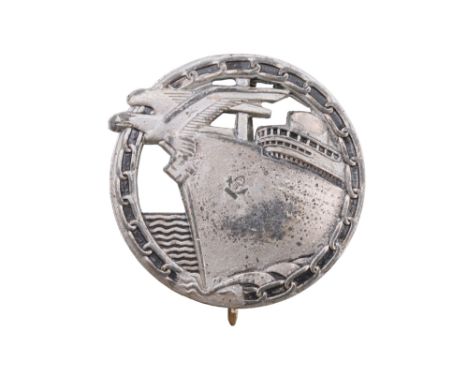 A German Third Reich Blockade Runner Badge by Schwerin