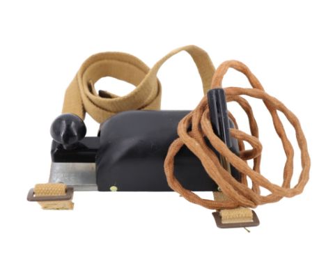 A British army No 19 wireless set Morse key
