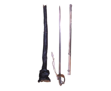 A Victorian army officer's Pattern 1845 sword, with cover