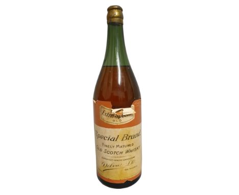 Special brand Old Scotch Whisky, Delva "Afrika Corps Lost Liquor" Special Brand, together with the "A legend of the Lost Liqu