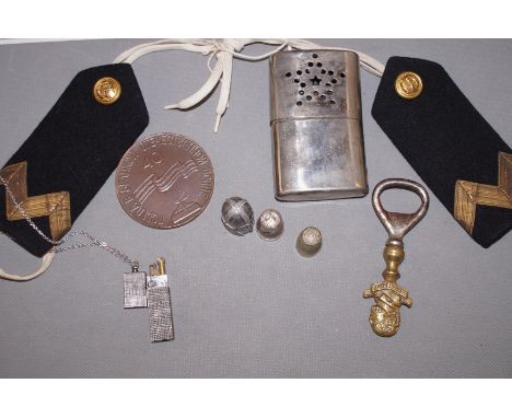 Vintage pocket warmer, necklace lighter &amp; others 