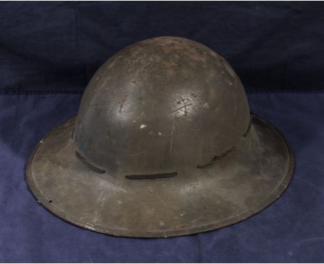 A WWII British army Brodie helmet  (1941)