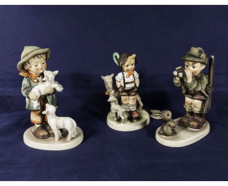 Three Goebel Hummel figures