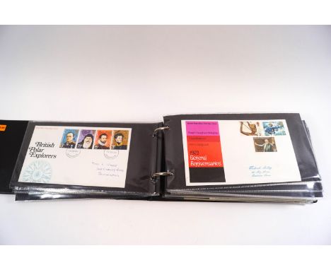 Nine albums of First Day Covers