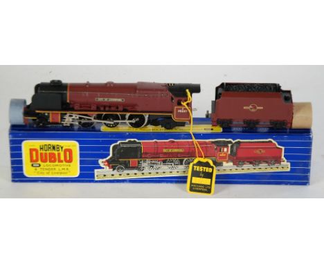 HORNBY DUBLO MINT AND BOXED TWO RAIL ELECTRIC DIE CAST 4-6-2 LOCOMOTIVE AND TENDER 'CITY OF LIVERPOOL'  No 46247 in British R