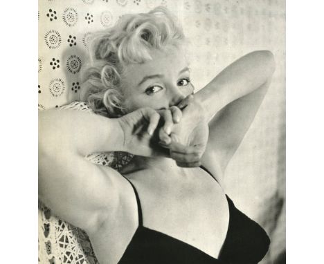 Artist: Cecil Beaton (English, 1904 - 1980). Title: "Marilyn Monroe 1956 #2". Medium: Original vintage photogravure. Date: Co