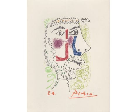 Artist: Pablo Picasso [d'apres] (Spanish, 1881 - 1973). Title: "May 16, 1964 #1 [from the suite 'Le Gout du Bonheur,' image d