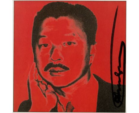 Artist: Andy Warhol (American, 1928 - 1987). Title: "Michael Chow". Medium: Color offset lithograph. Date: Composed 1982. Dim