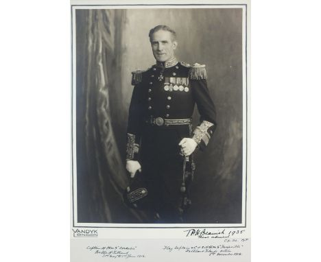 Rear-Admiral Tufton Percy Hamilton Beamish (1874-1951) British Rear-Admiral, Flag Captain and Commanding Officer of H.M.S "In