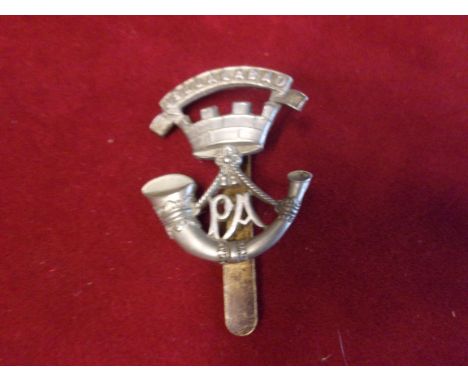 Prince Albert's (Somerset Light Infantry) WWII Cap Badge (White-metal), Slider. K&amp;K: 1891