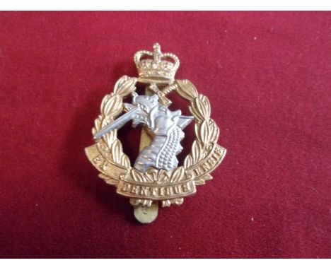 Royal Army Dental Corps EIIR Cap Badge (Bi-metal), two lugs. K&amp;K: 2148