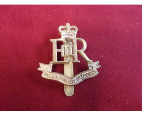 Military Provost Staff Corps EIIR Cap Badge (Gilding-metal), slider K&amp;K: 2143
