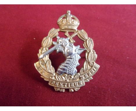Royal Army Dental Corps Cap Badge (Bi-metal), two lugs. K&amp;K: 2147 