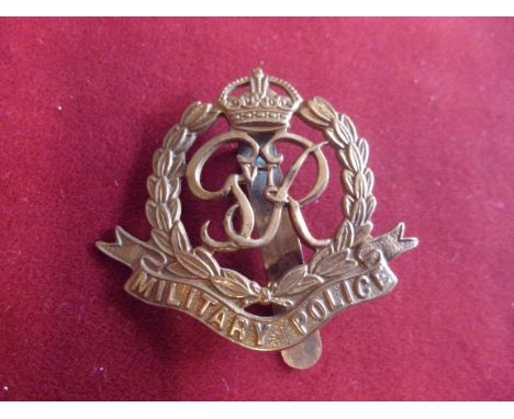 Corps of Military Police WWII Cap Badge (Gilding-metal), slider. K&amp;K: 2130
