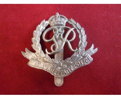 Corps of Royal Military Police Officers Cap Badge (White-metal), slider and made J.R. Gaunt. Granted the title of 'Royal' in 
