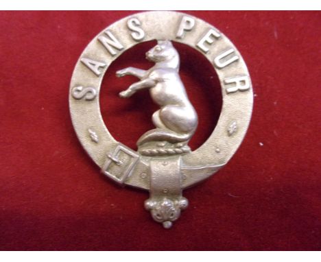 Seaforth Highlanders (Ross-shire Buffs, The Duke Albany's) 5th (The Sutherland and Caithness Highland) Battalion WWI Territor