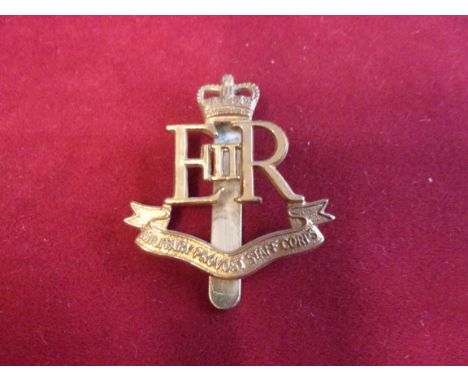 Military Provost Staff Corps EIIR Cap Badge (Gilding-metal), slider K&amp;K: 2143