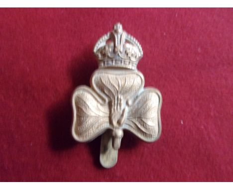 The Royal Irish Rifles 14th Battalion (Young Citizens), (Gilding-metal), slider made J.R. Gaunt. K&amp;K: 1153