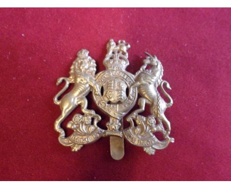 General Service Corps (General List) WWI Cap Badge (Brass), slider, larger type. K&amp;K: 1084