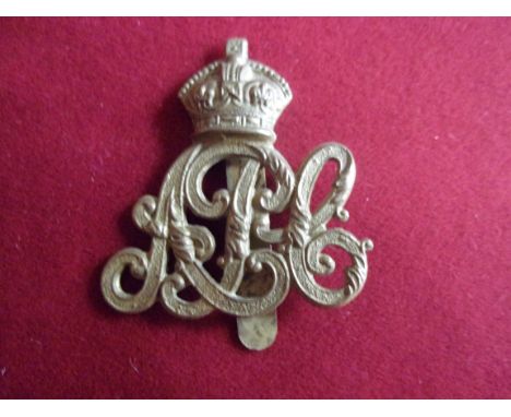 Royal Army Pay Corps Forage Cap Badge (Gilding-metal), slider as worn between 1902 to 1920. K&amp;K: 1035