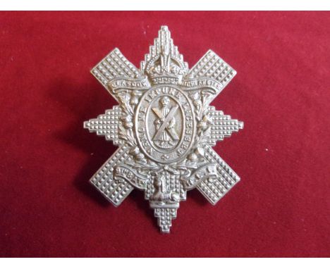 9th (Glasgow Highland) Battalion WWI Other Ranks Glengarry Cap Badge (White-metal), two lugs. K&amp;K: 1751