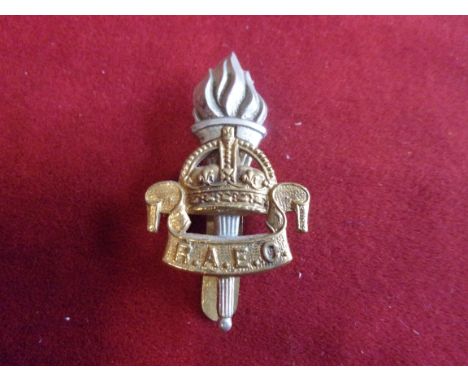 Army Educational Corps Cap Badge (Bi-metal), slider, design sealed 28th February 1951. K&amp;K: 2145