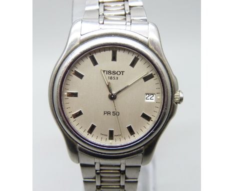 A Tissot wristwatch 