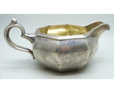 A 19th Century Russian silver jug, 143g