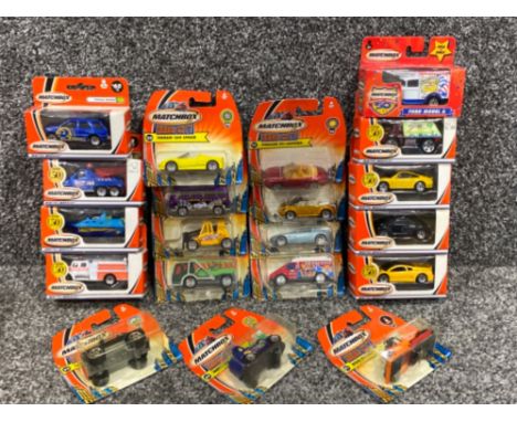 Total of 20 boxed &amp; unopened Diecast matchbox vehicles