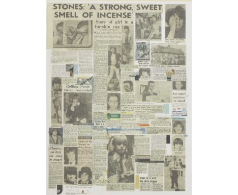 *RICHARD HAMILTON (1922-2011) SWINGING LONDON 67 (Lullin 69) Offset lithograph printed in colours, 1968, signed and numbered 