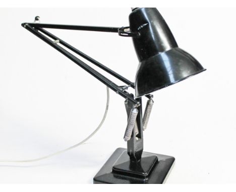 A Herbert Terry & Sons Anglepoise lamp. Condition - minor losses to paint, dings to shade.