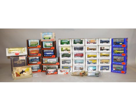 39 x EFE diecast van, truck and bus models in 1:76 scale including 'The Rank Hovis Story' set. All packaged, overall appear V