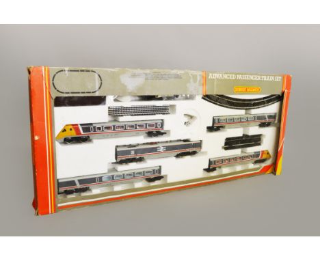 OO Gauge. A boxed Hornby R.543 Advanced Passenger Train Set. Contents appear G/VG in generally G packaging with some tears.