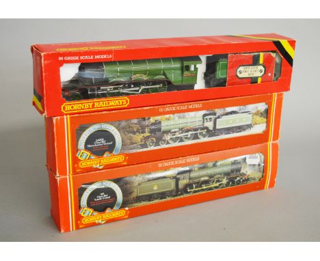 OO Gauge. Three boxed Hornby Railways LNER 4-6-0 and 4-6-2  Locomotives with Tenders, 'West Ham United', 'Windsor Lad' and 'A