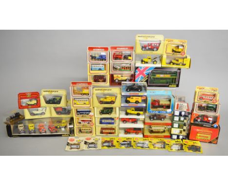 A good quantity of boxed and carded models by Lledo, Solido, Efsi and others. Overall models appear G+ although condition of 
