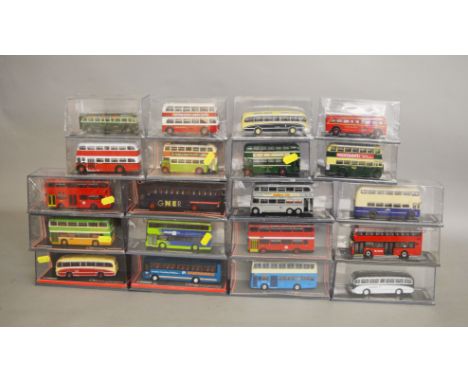 20 x Corgi Original Omnibus Company diecast model buses. Boxed and E.
