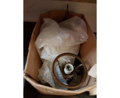 BOX INCLUDING LAMP AND MATERIAL