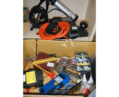 A mixed lot of tools.