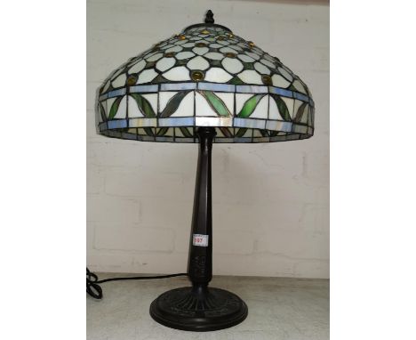 A Tiffany style lamp 