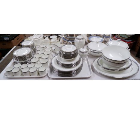 A Wedgwood "Amherst" dinner and tea service, 80 pieces approx 