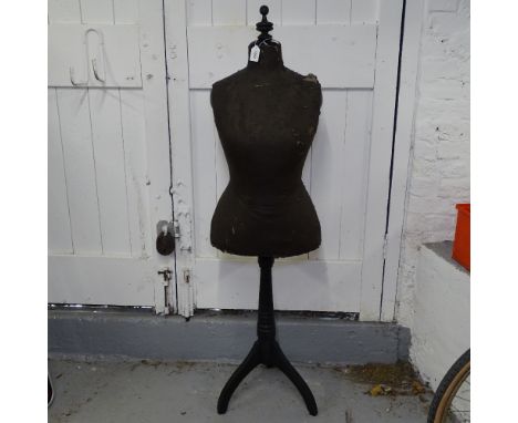 A Vintage mannequin on tripod stand 
