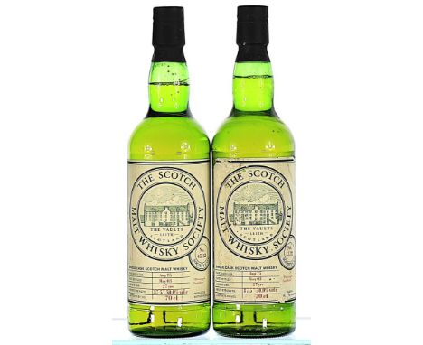 Scotch Malt Whisky Society, Dallas Dhu 27YO 2x70cl  Abv: 50.0%, distilled 1975, bottled 2003.  No of bottles: 188 Cask Number