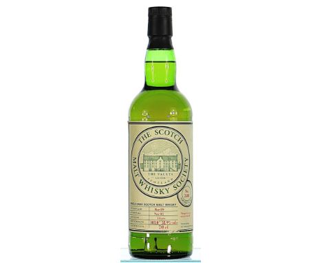 Scotch Malt Whisky Society, Bowmore 14YO 1x70cl  Abv. 58.9%, distilled 1989, bottled 2003.  No of bottles: 268 Cask Number: 3