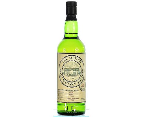 Scotch Malt Whisky Society, 11YO 1x70cl  Abv. 59.1%, distilled 1990, bottled 2002.  Distillery: Unknown Cask Number: 41.27  