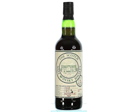 Scotch Malt Whisky Society, Longmorn 38YO  1x70cl  Abv. 52.0%, distilled 1968, bottled 2007.  No.  of bottles: 467 Cask Numbe