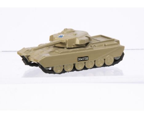 A Gamda Israel Army Toys Series Centurion Tank, khaki body, rubber tracks, numberplate 304572, E